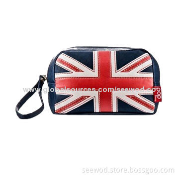 Flag Pattern Cosmetic Bag